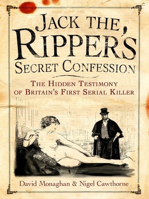 cover image of Jack the Ripper's Secret Confession